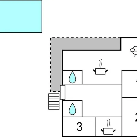 Appartement Gorgeous In With Kitchen *